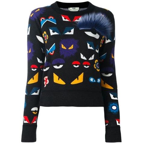 fendi colorful sweater|fendi jumper women's.